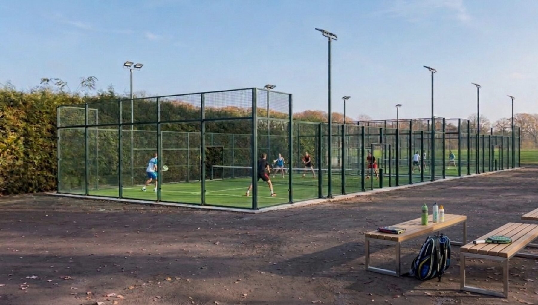 Rendering der Anlage zur Eröffnung